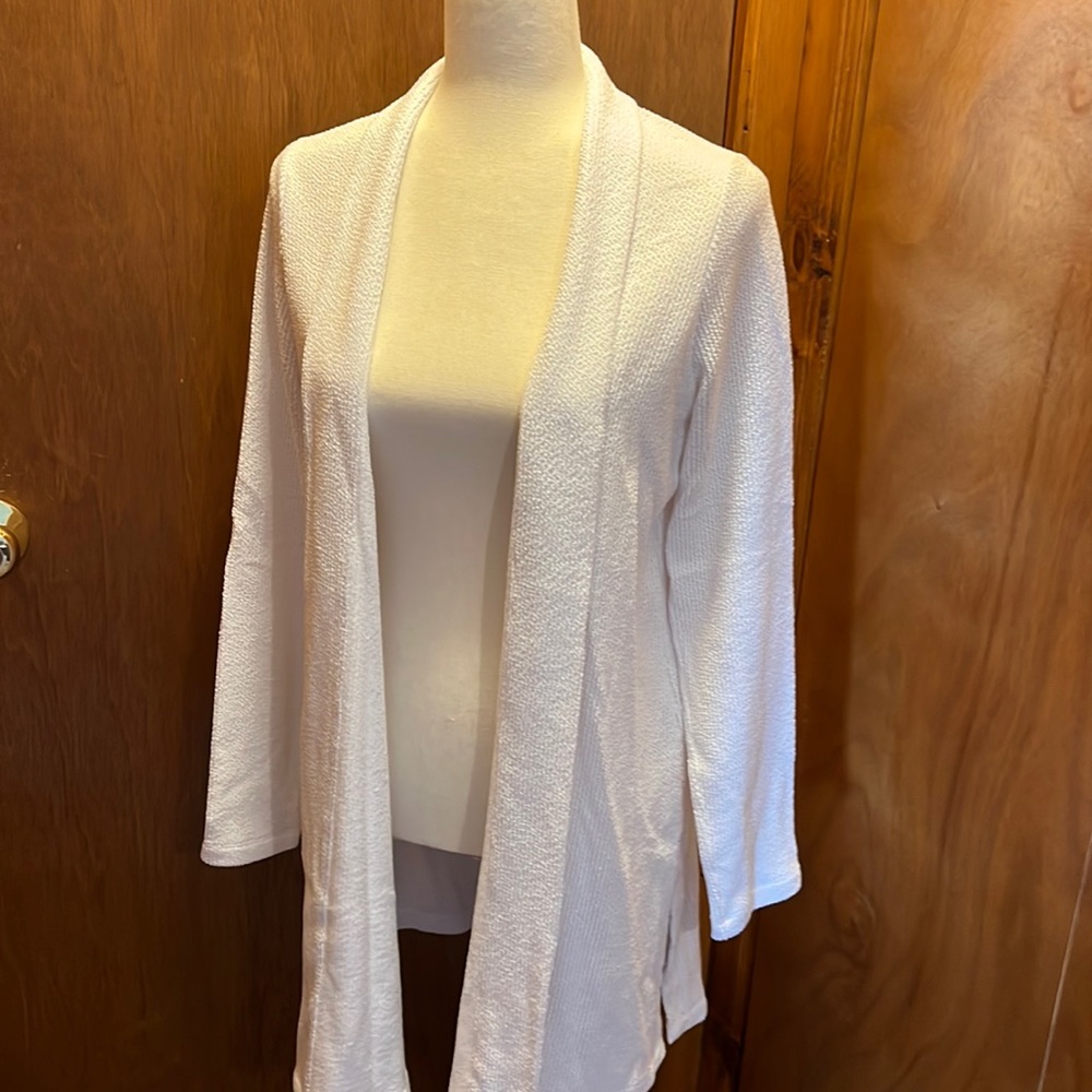 Eileen Fisher open cardigan